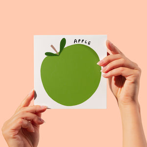 Apple greeting card
