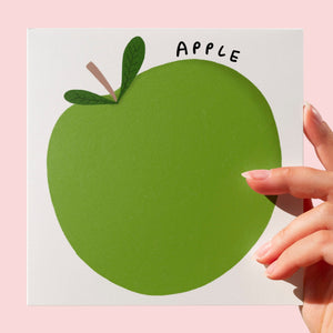 Apple greeting card