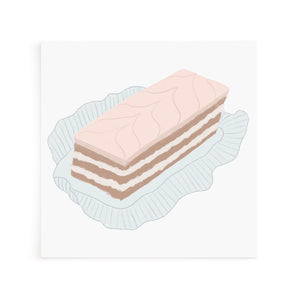 Cake greeting card