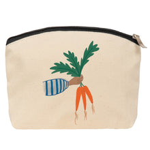 Load image into Gallery viewer, Carrots cosmetic bag
