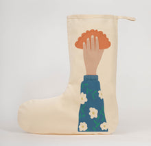 Load image into Gallery viewer, Pasty Christmas stocking
