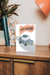 Car birthday card