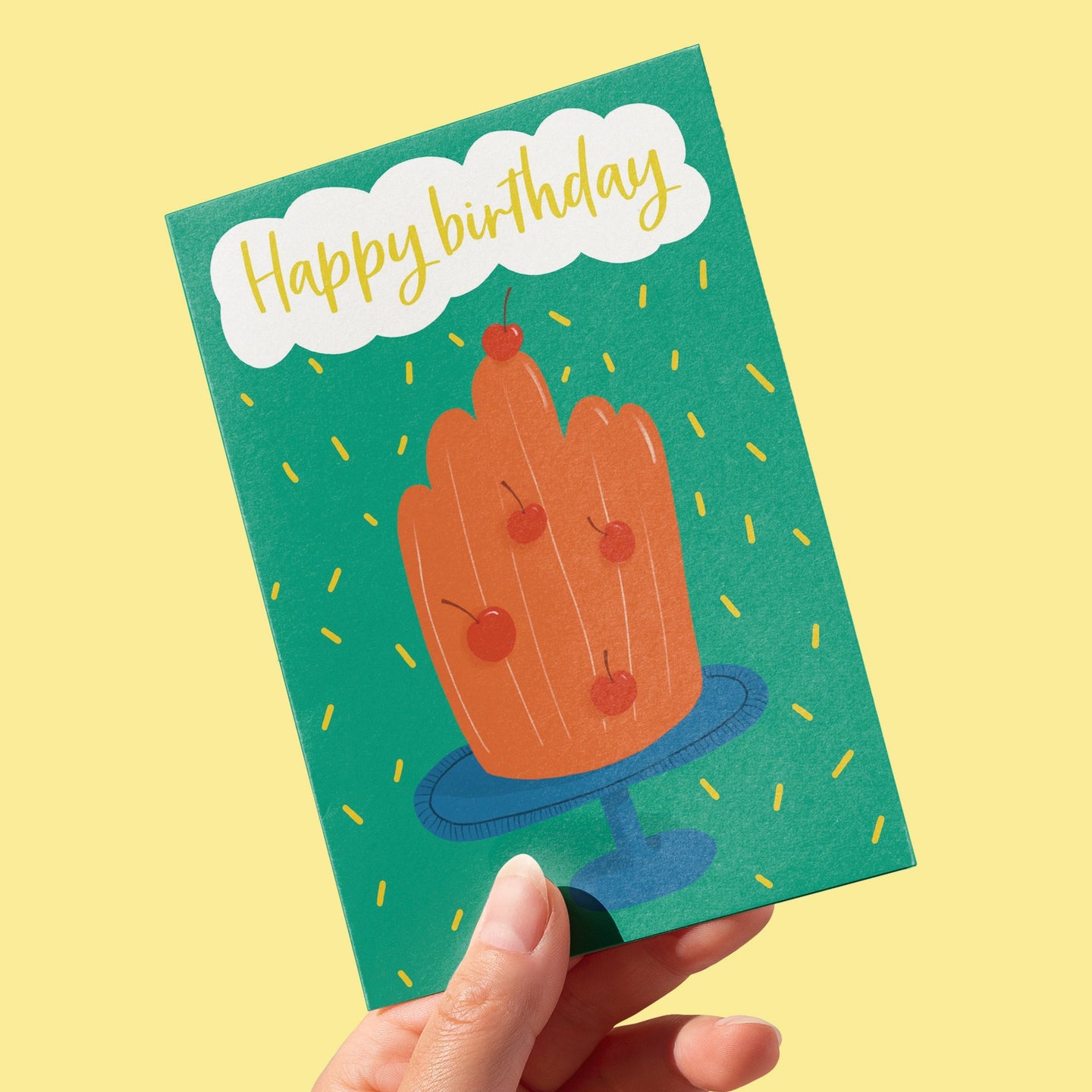 Jelly birthday card