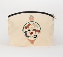 Load image into Gallery viewer, There was an old lady cosmetic bag
