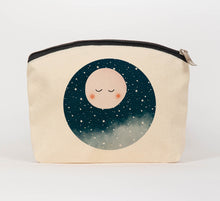 Load image into Gallery viewer, Moon cotton pouch
