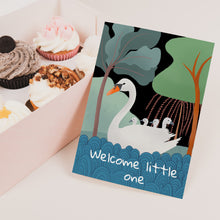 Load image into Gallery viewer, Baby cygnets new baby card
