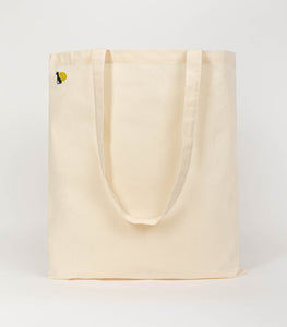 Swan with cygnets reusable, cotton, tote bag