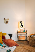 Load image into Gallery viewer, Black cat lamp shade/ceiling shade
