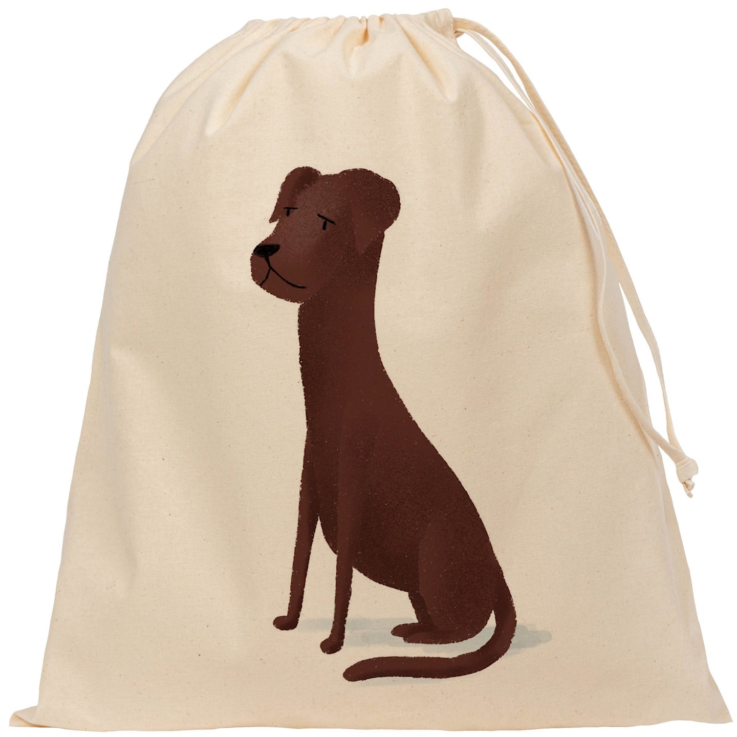 Kids dog drawstring bag