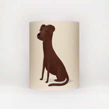Load image into Gallery viewer, Brown dog lamp shade/ceiling shade

