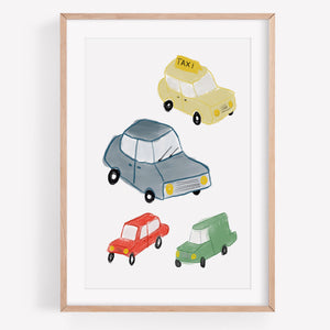 Cars art print