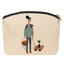 Load image into Gallery viewer, Cat lady cosmetic bag
