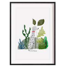 Load image into Gallery viewer, Dalmatian art print
