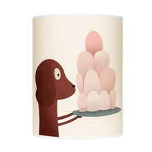 Load image into Gallery viewer, Dog with jelly lamp shade/ceiling shade
