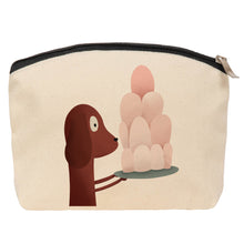 Load image into Gallery viewer, Dog with jelly cosmetic bag
