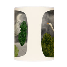 Load image into Gallery viewer, Flying bird by moonlight lamp shade/ceiling shade
