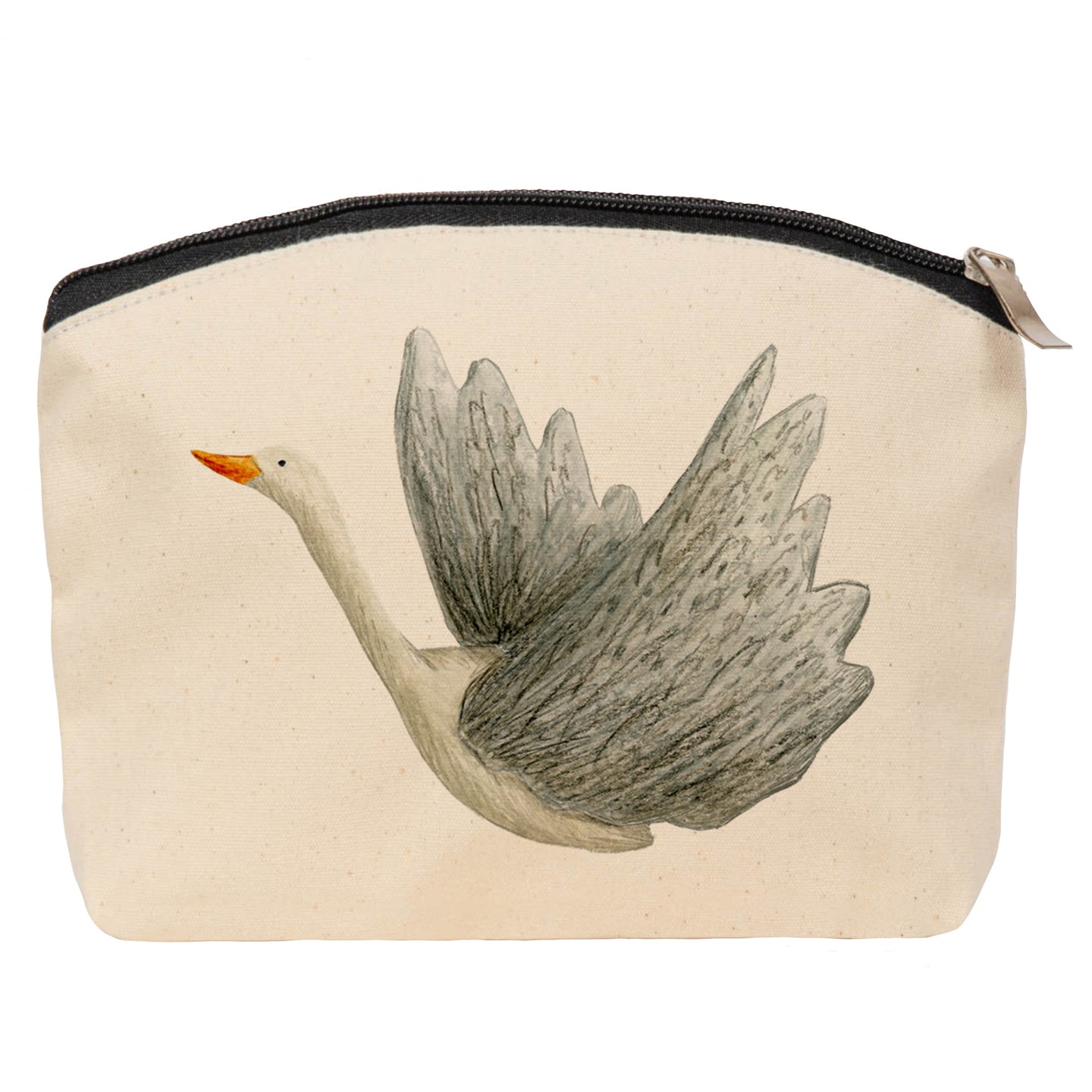 Flying bird cosmetic bag