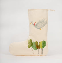 Load image into Gallery viewer, Duck Christmas stocking
