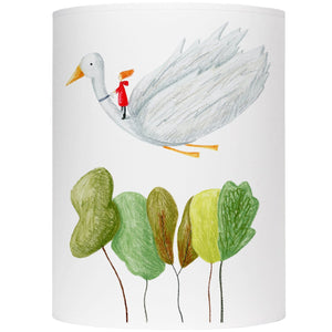 Flying duck over trees lamp shade/ceiling shade