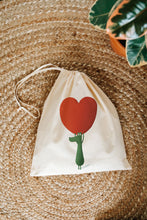 Load image into Gallery viewer, Kids Frank with heart drawstring bag
