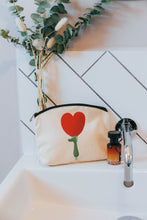 Load image into Gallery viewer, Frank with heart cosmetic bag
