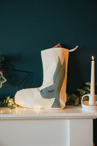Hare Christmas stocking