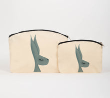 Load image into Gallery viewer, Hare cosmetic bag
