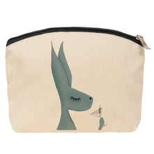 Load image into Gallery viewer, Hare with cocktail cosmetic bag
