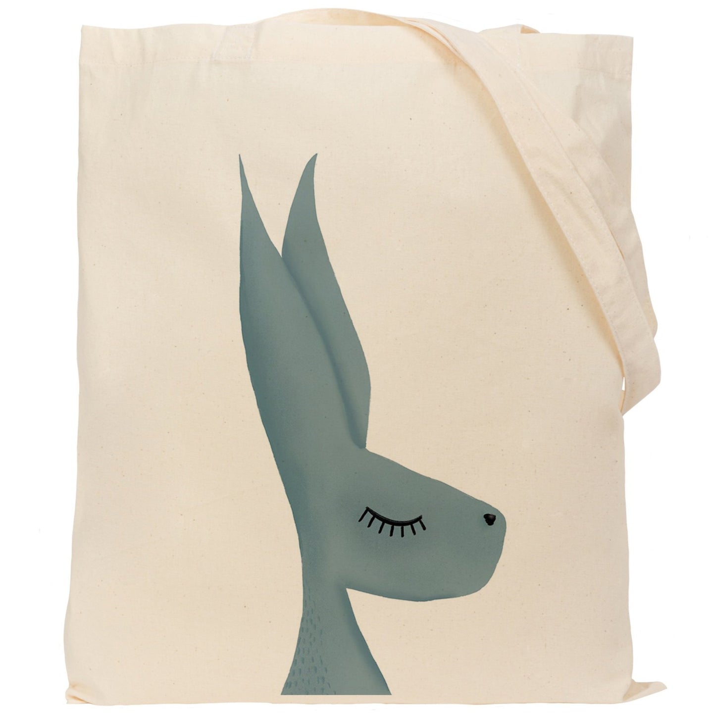 Hare reusable, cotton, tote bag