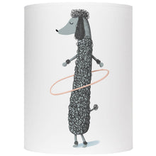 Load image into Gallery viewer, Hula hoop poodle lamp shade/ceiling shade
