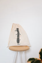 Load image into Gallery viewer, hula hoop poodle drawstring bag
