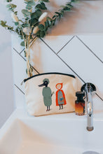 Load image into Gallery viewer, Little red riding hood cosmetic bag
