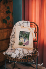 Load image into Gallery viewer, Night time walking reusable, cotton, tote bag
