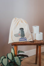 Load image into Gallery viewer, Poodle drawstring bag
