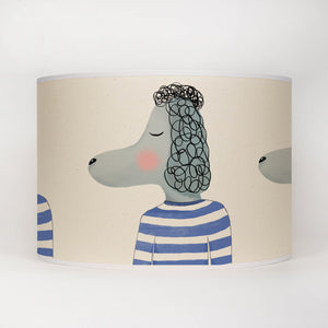 Poodle lamp shade/ceiling shade
