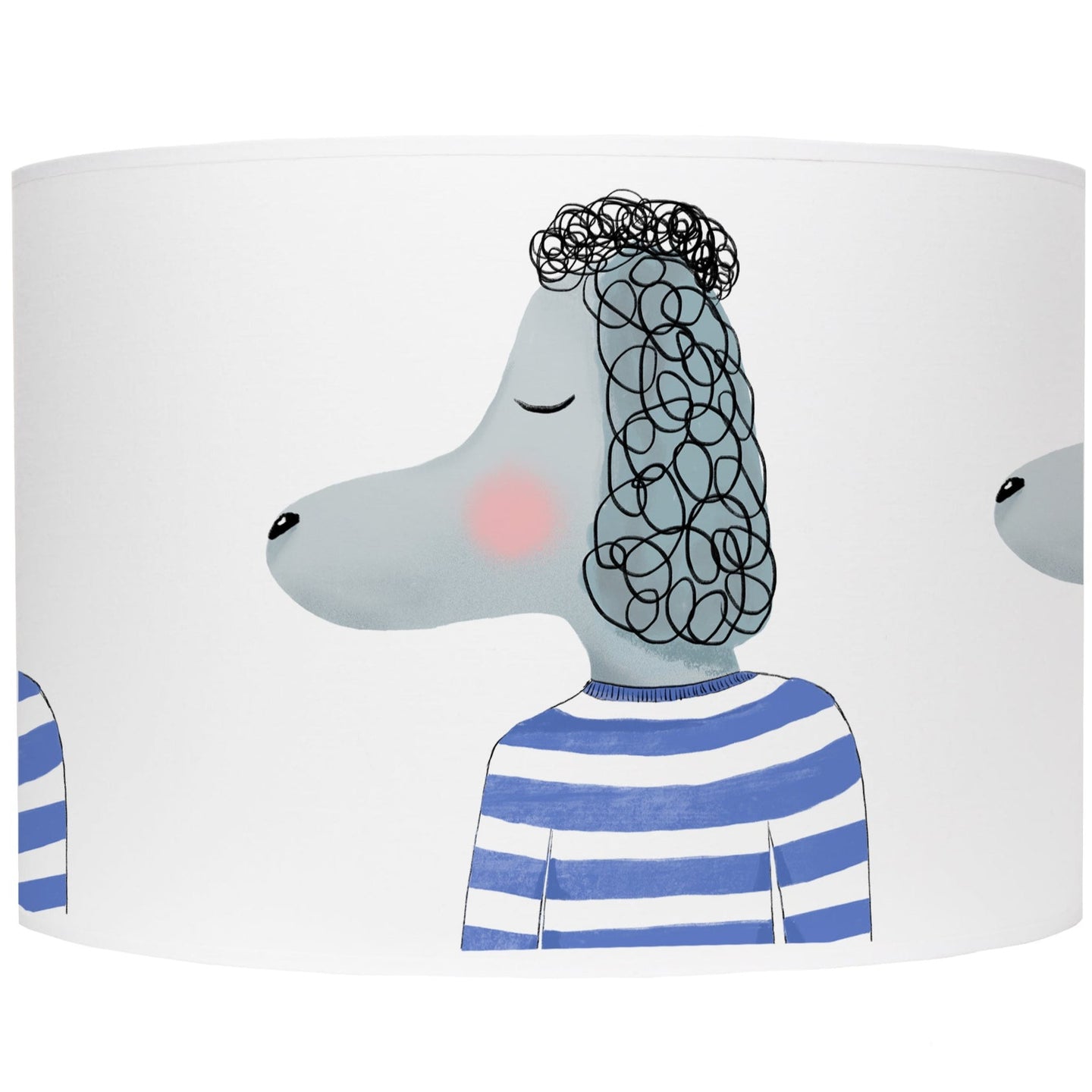 Poodle lamp shade/ceiling shade