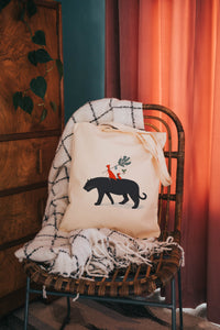 Puma reusable, cotton, tote bag