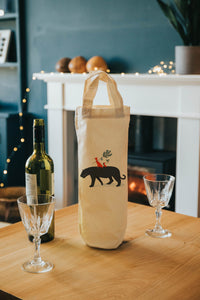 Puma bottle bag - wine tote - gift bag