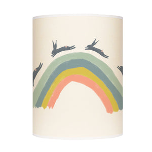 Rabbits over the rainbow lamp shade/ceiling shade