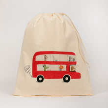Load image into Gallery viewer, Kids bus drawstring bag

