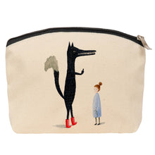 Load image into Gallery viewer, Rude wolf cosmetic bag
