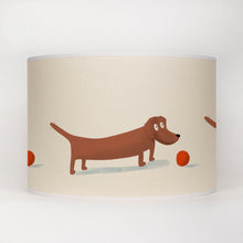Load image into Gallery viewer, sausage dog lamp shade/ceiling shade
