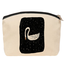 Load image into Gallery viewer, Swan cosmetic bag
