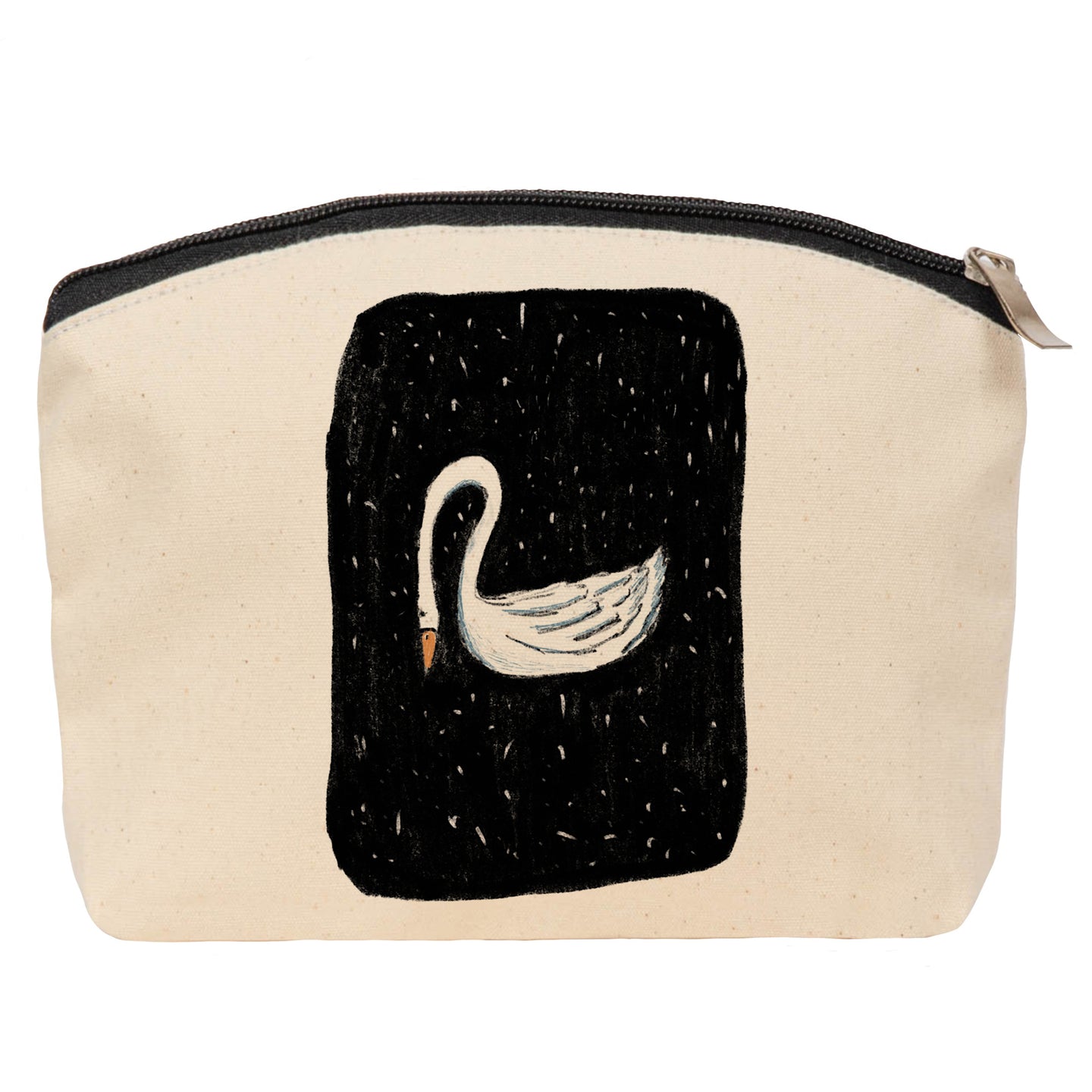 Swan cosmetic bag
