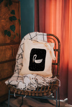 Load image into Gallery viewer, swan tote bag 
