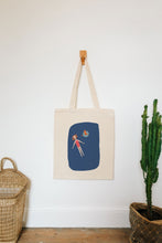 Load image into Gallery viewer, Swimming reusable, cotton, tote bag
