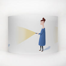 Load image into Gallery viewer, Torch lady lamp shade/ceiling shade
