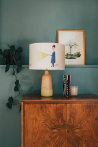 Torch lady lamp shade/ceiling shade