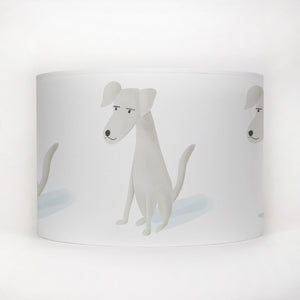 White dog lamp shade/ceiling shade