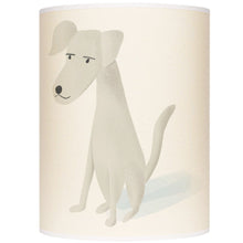 Load image into Gallery viewer, White dog lamp shade/ceiling shade
